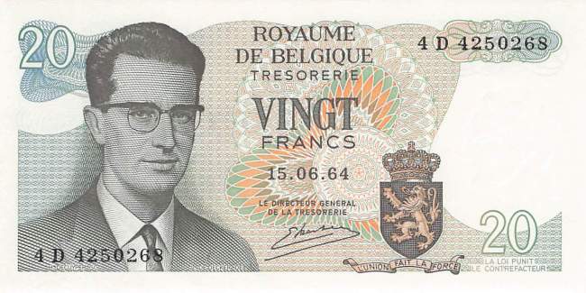 20 Franc 1964